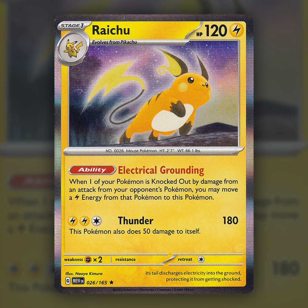 026/165 - Raichu