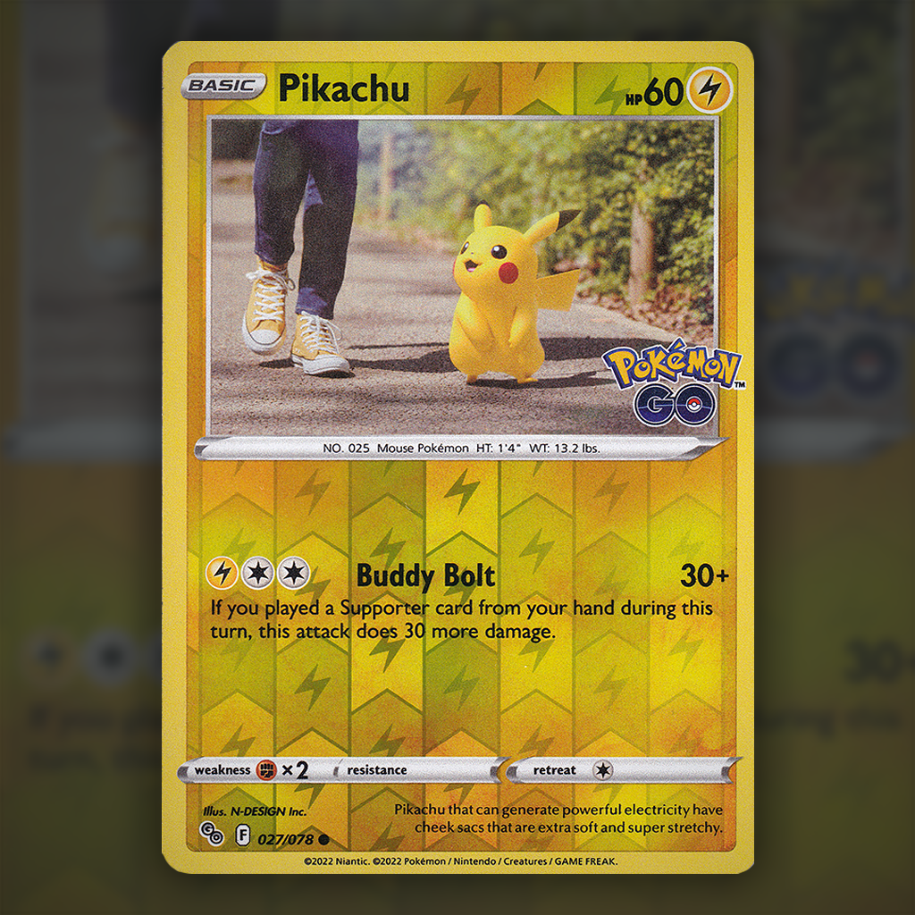 027/078 - Pikachu (Reverse Holo)