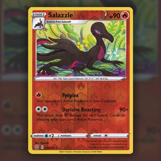 028/163 - Salazzle (Reverse Holo)