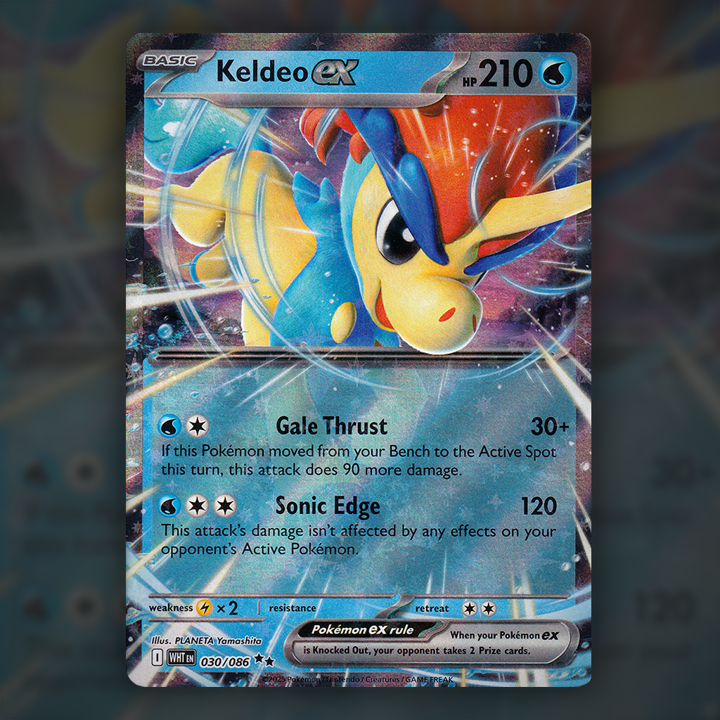 030/086 - Keldeo ex