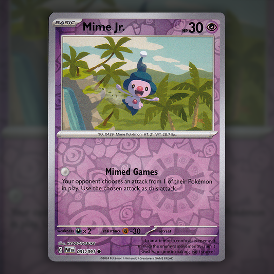 031/091 - Mime Jr. (Reverse Holo)