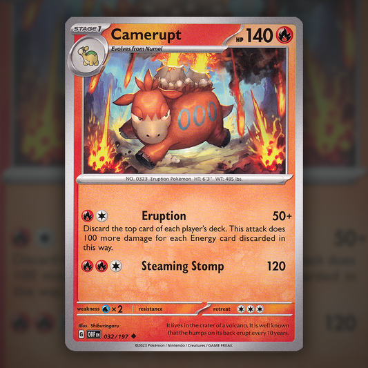 032/197 - Camerupt