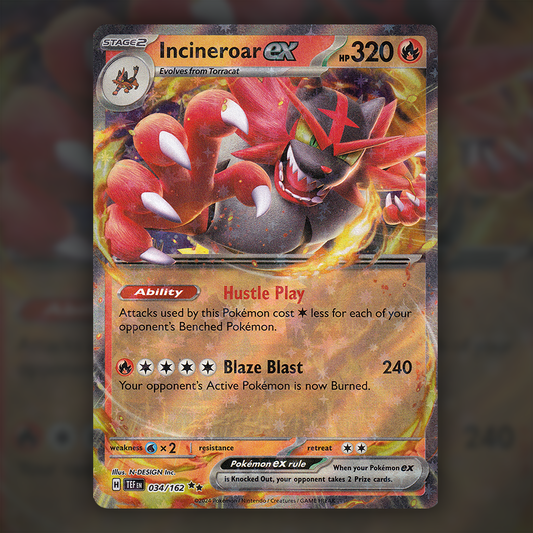 034/162 - Incineroar ex