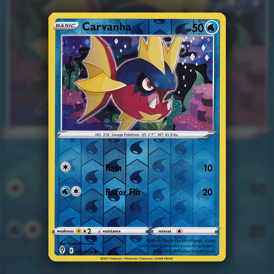 035/203 - Carvanha (Reverse Holo)