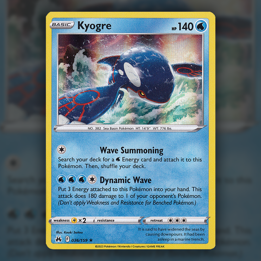 036/159 - Kyogre