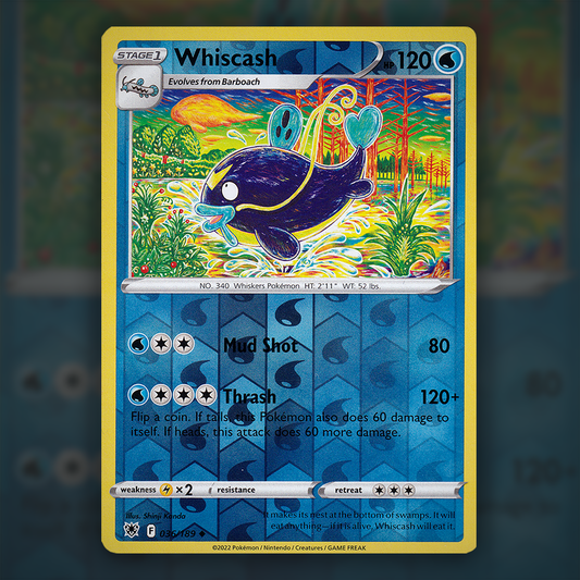 036/189 - Whiscash (Reverse Holo)