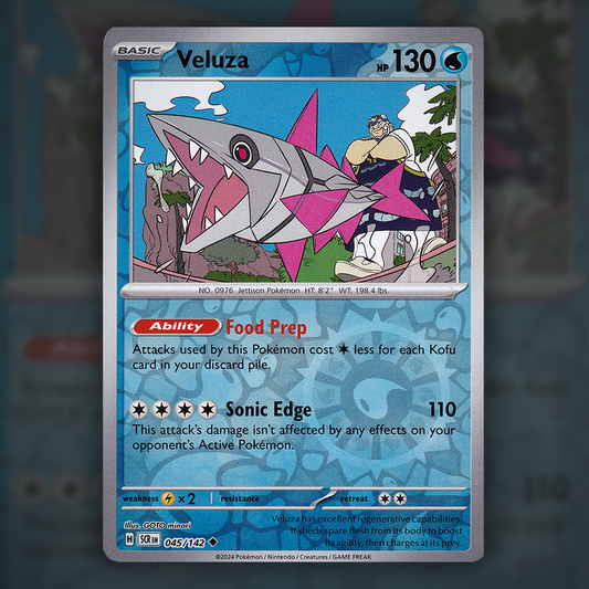 045/142 - Veluza (Reverse Holo)