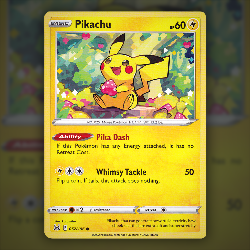 052/196 - Pikachu