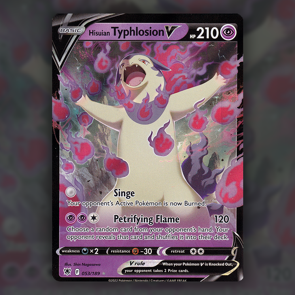 053/189 - Hisuian Typhlosion V