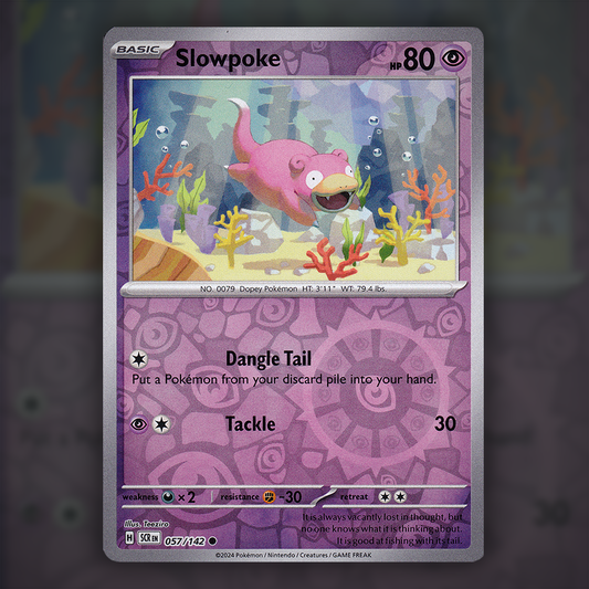 057/142 - Slowpoke (Reverse Holo)