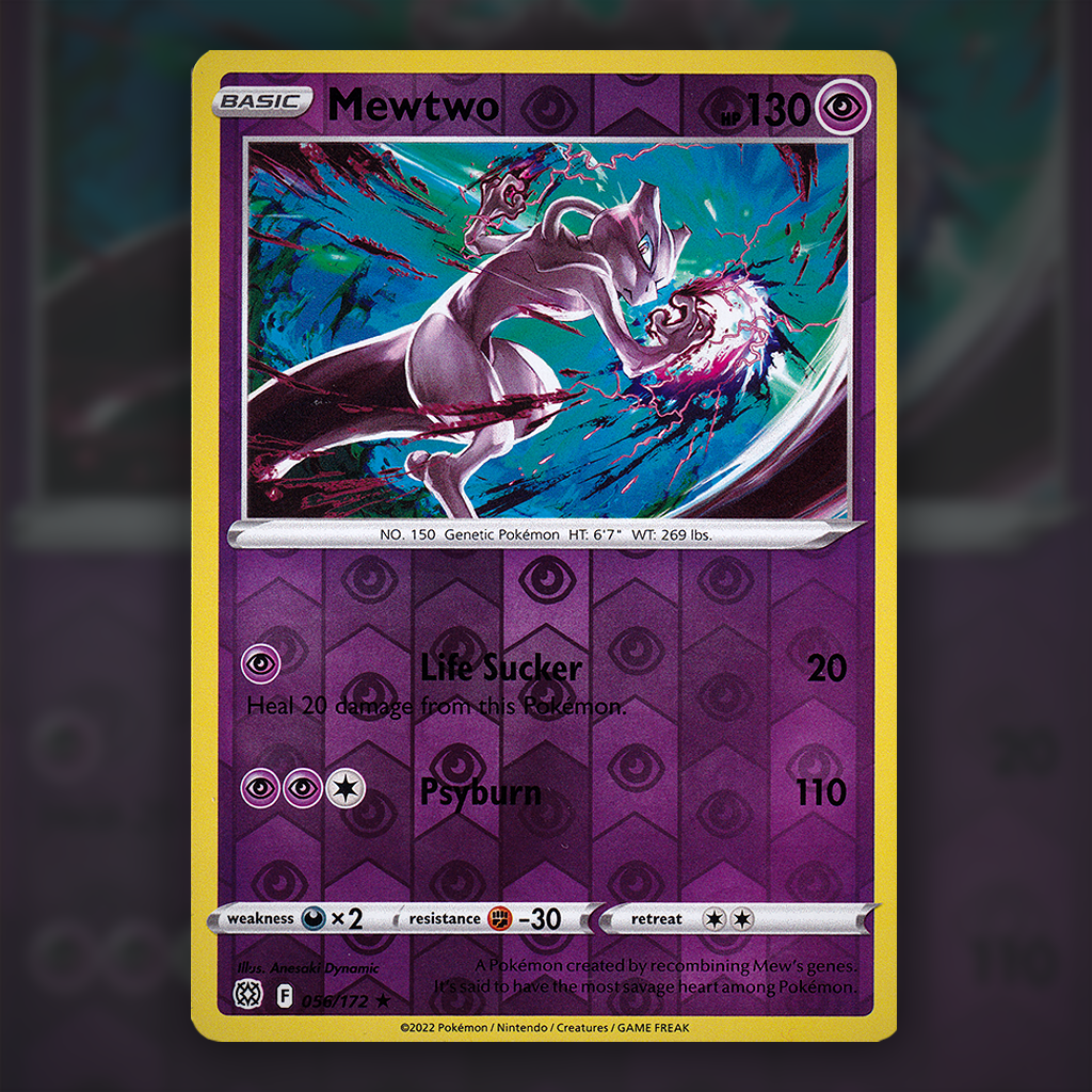 058/172 - Mewtwo (Reverse Holo)