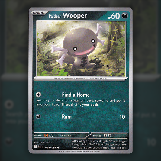 058/091 - Paldean Wooper