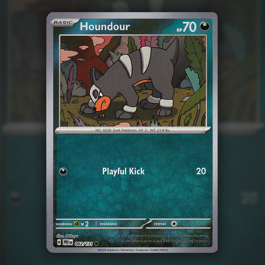 062/131 - Houndor (Reverse Holo) (Pokeball)