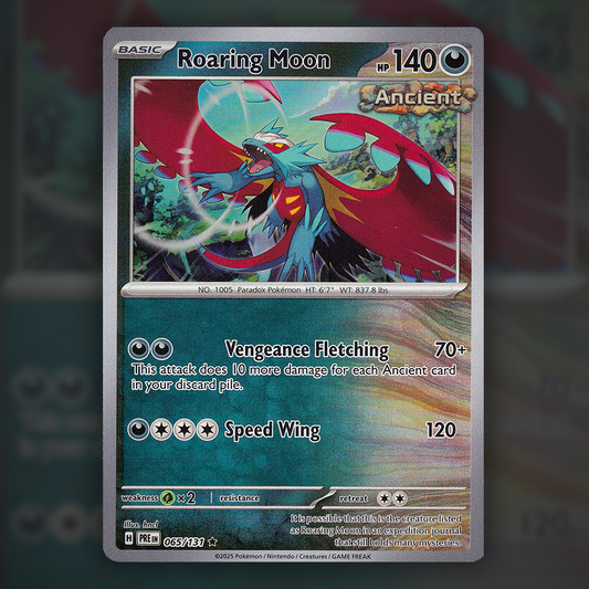 065/131 - Roaring Moon (Reverse Holo) (Pokeball)
