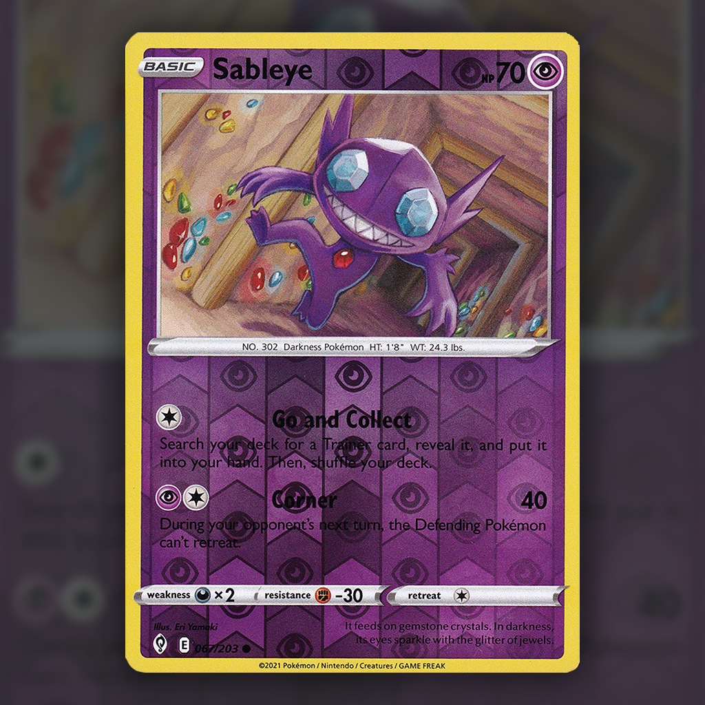 067/203 - Sableye (Reverse Holo)