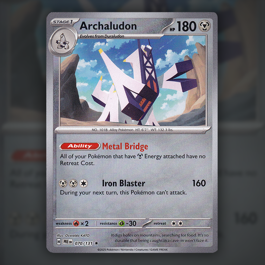 070/131 - Archaludon (Reverse Holo) (Pokeball)