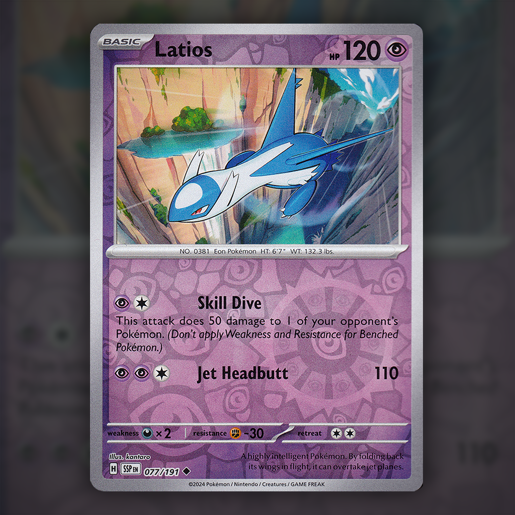 077/191 - Latios (Reverse Holo)