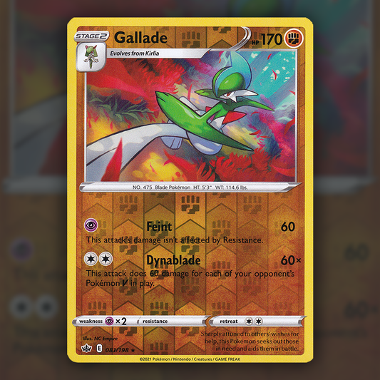 081/198 - Gallade (Reverse Holo)