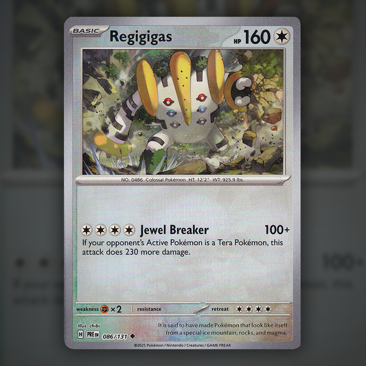 086/131 - Regigigas (Reverse Holo) (Pokeball)