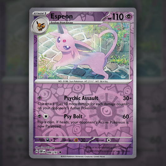 086/197 - Espeon (Reverse Holo)