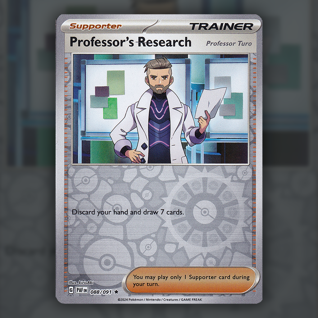 088/091 - Professor's Research (Reverse Holo)