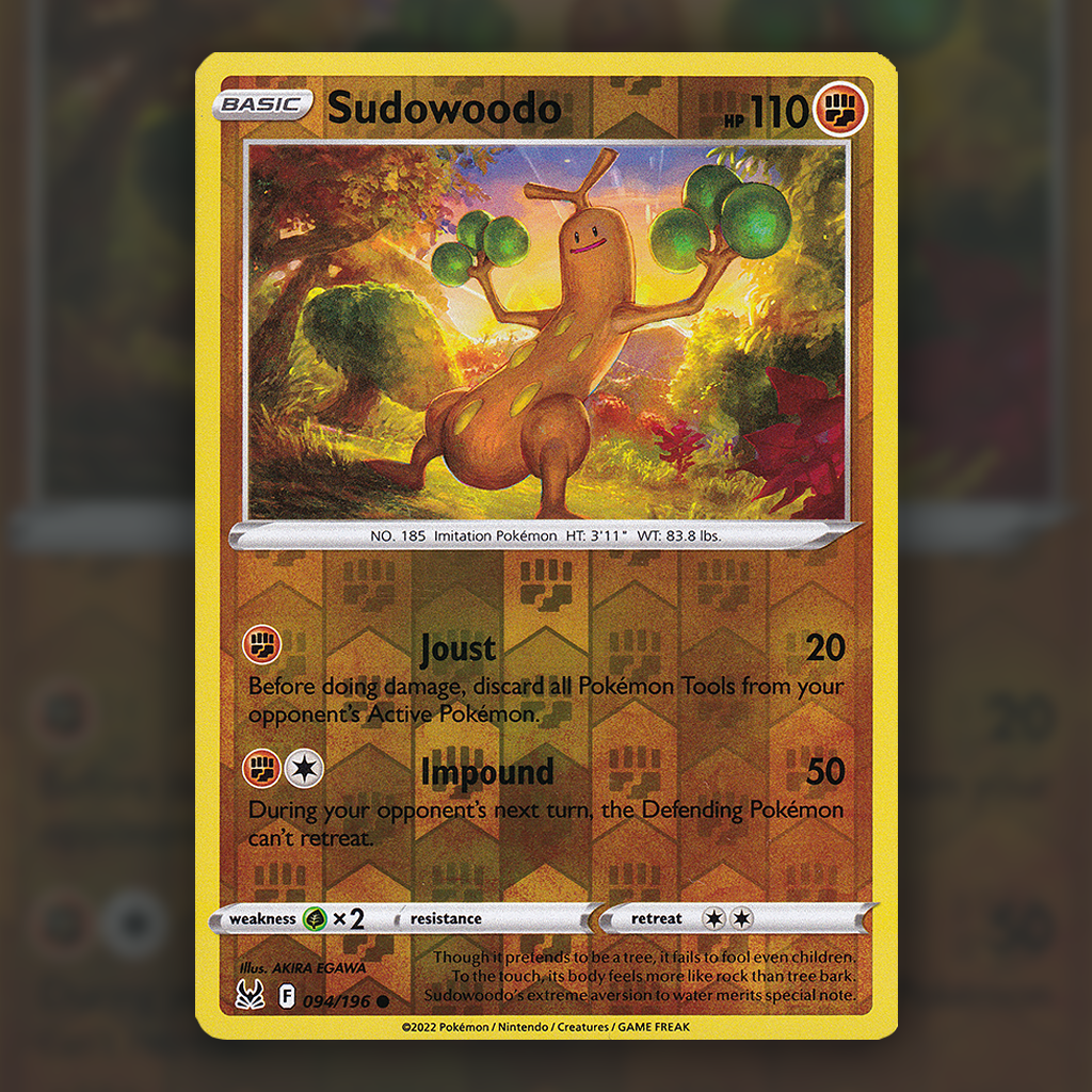 094/196 - Sudowoodo (Reverse Holo)