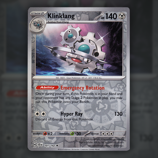 101/142 - Klinklang (Reverse Holo)