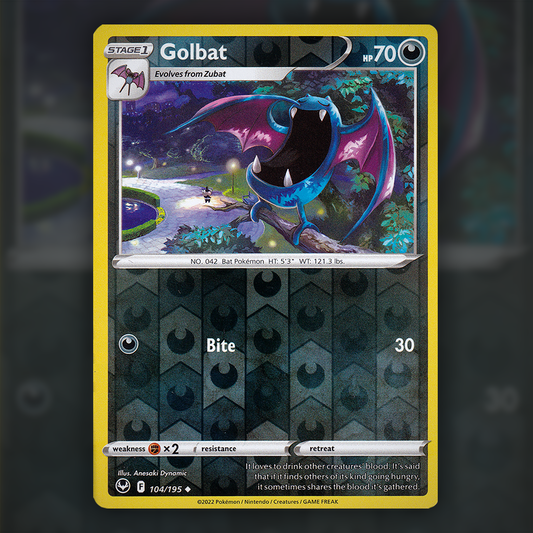 104/195 - Golbat (Reverse Holo)