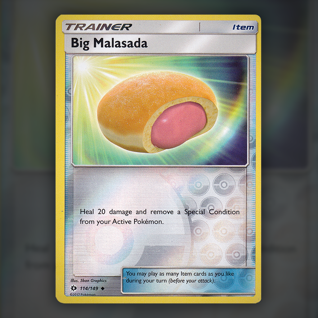 114/149 - Big Malasada (Reverse Holo)