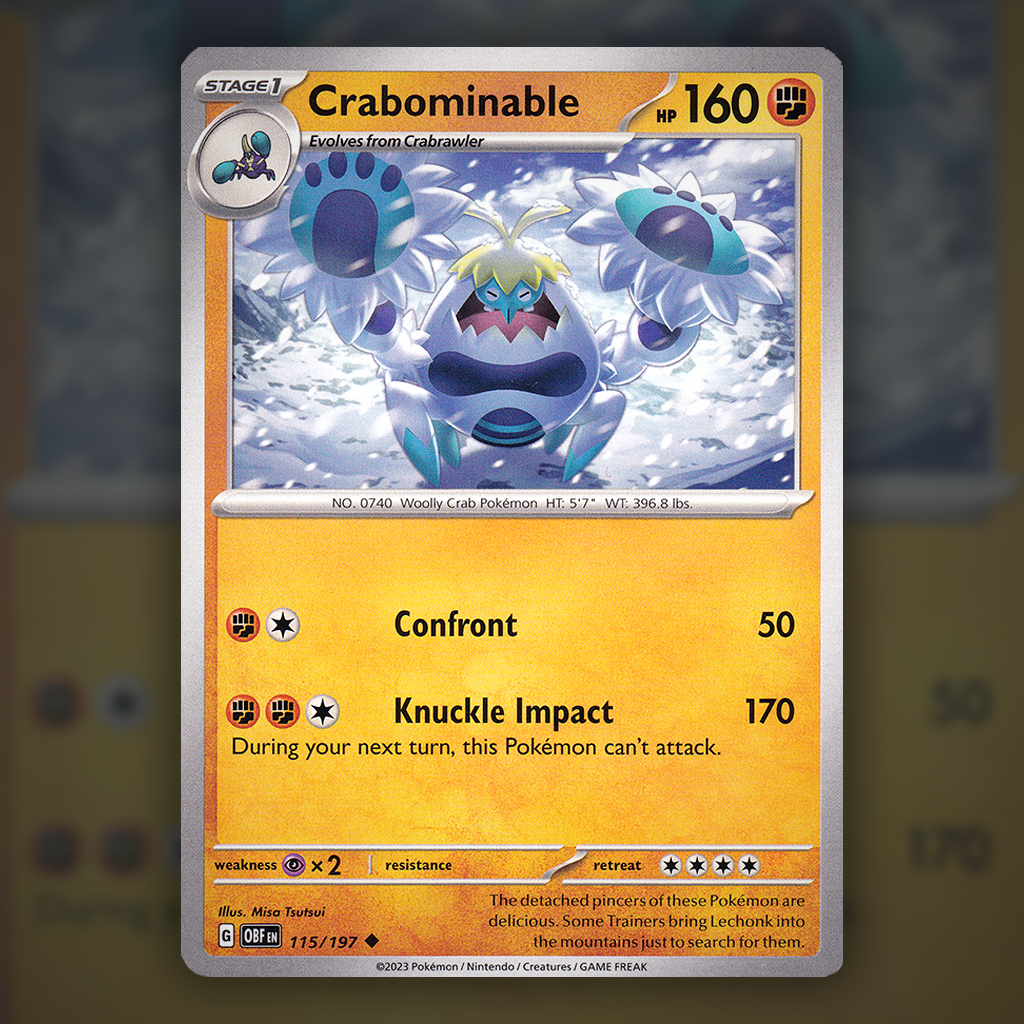 115/197 - Crabominable