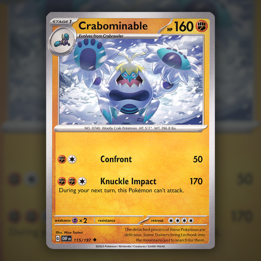 115/197 - Crabominable