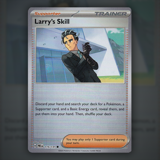 115/131 - Larry's Skill (Reverse Holo) (Pokeball)