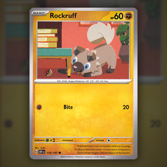 116/197 - Rockruff