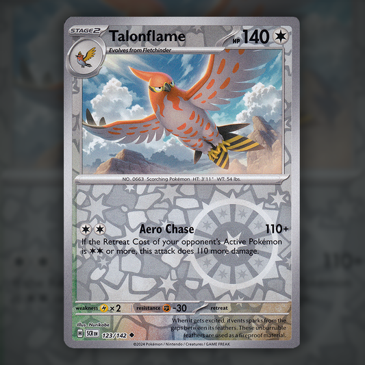123/142 - Talonflame (Reverse Holo)
