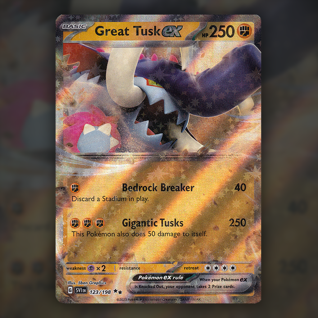 123/198 - Great Tusk ex