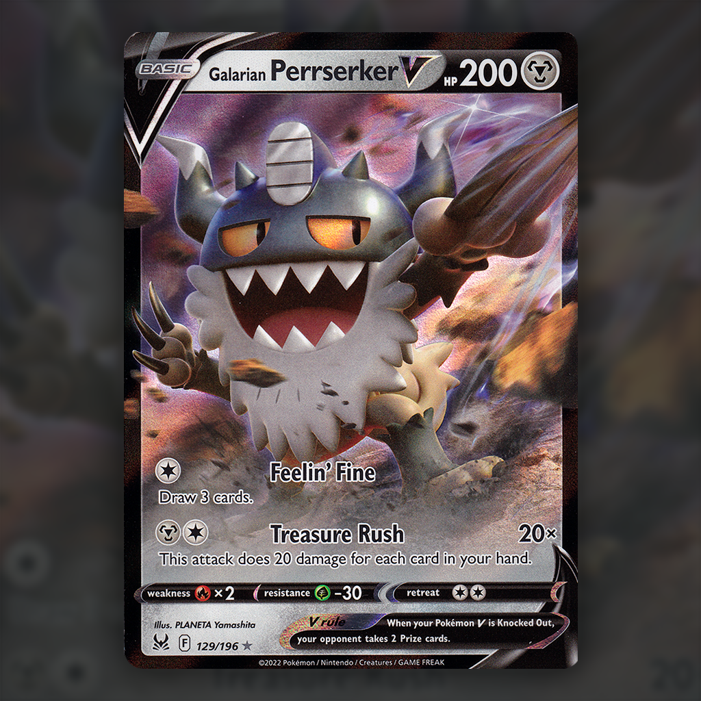 129/196 - Galarian Perrserker V