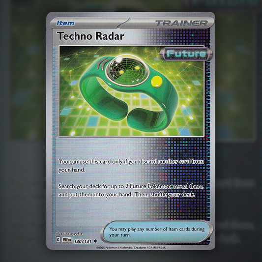 130/131 - Techno Radar (Reverse Holo) (Pokeball)