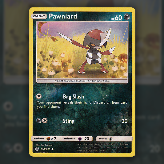 134/236 - Pawniard (Reverse Holo)