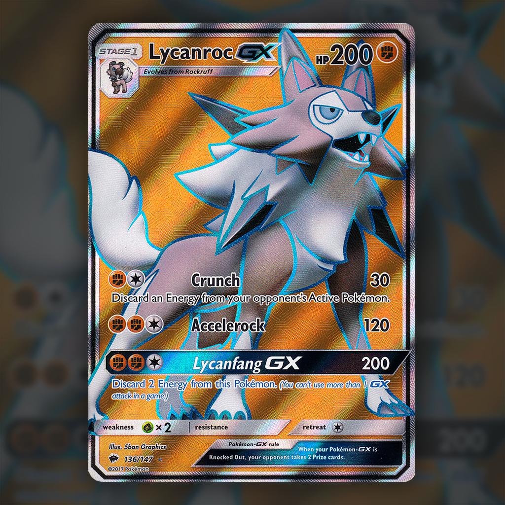 136/147 - Lycanroc GX