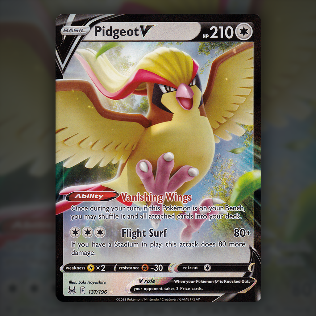 137/196 - Pidgeot V