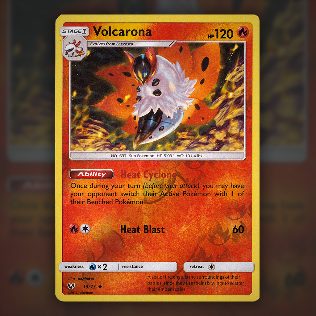 13/73 - Vulcarona (Reverse Holo)