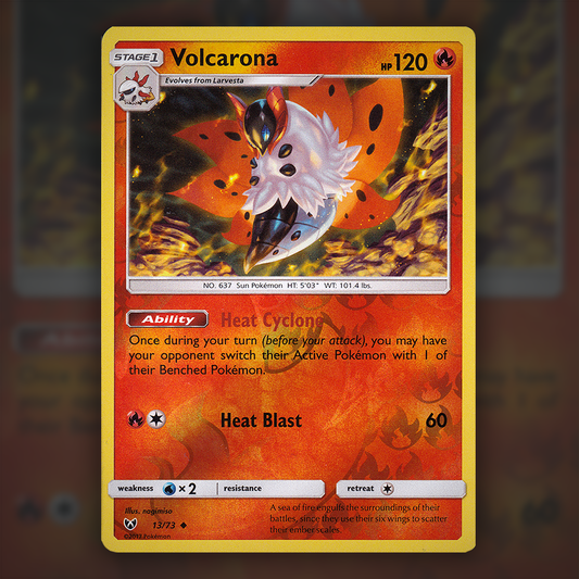 13/73 - Vulcarona (Reverse Holo)