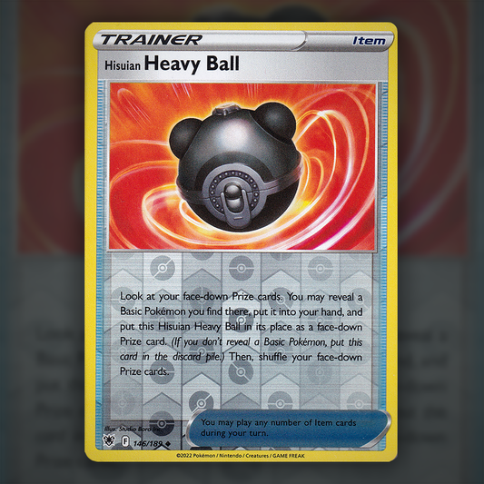 146/189 - Hisuian Heavy Ball (Reverse Holo)
