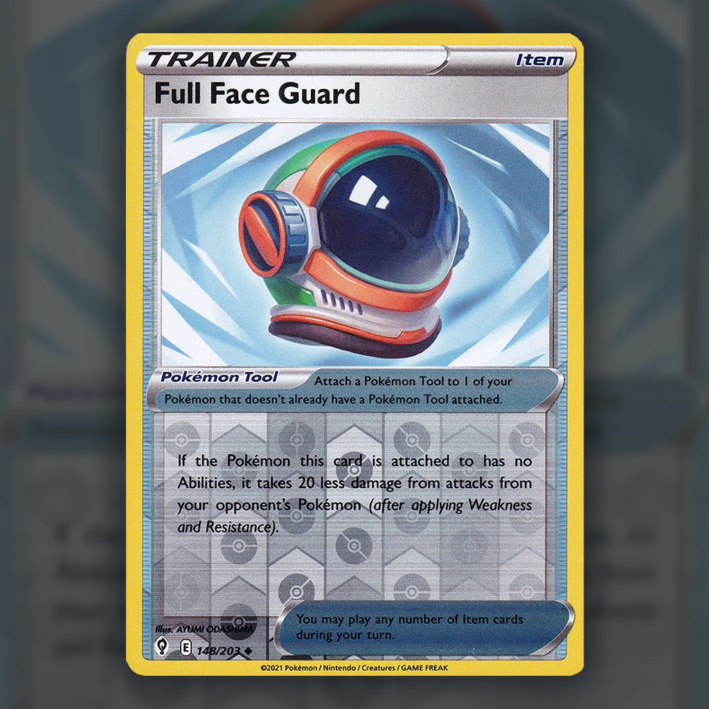 148/203 - Full Face Guard (Reverse Holo)