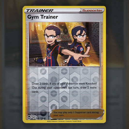 158/195 - Gym Trainer (Reverse Holo)