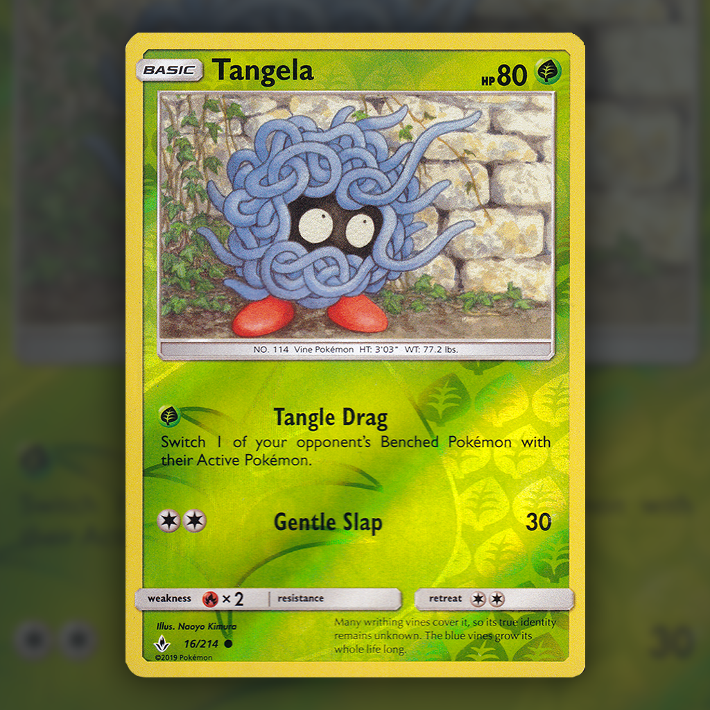 016/214 - Tangela (Reverse Holo)