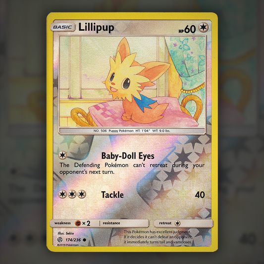 174/236 - Lillipup (Reverse Holo)