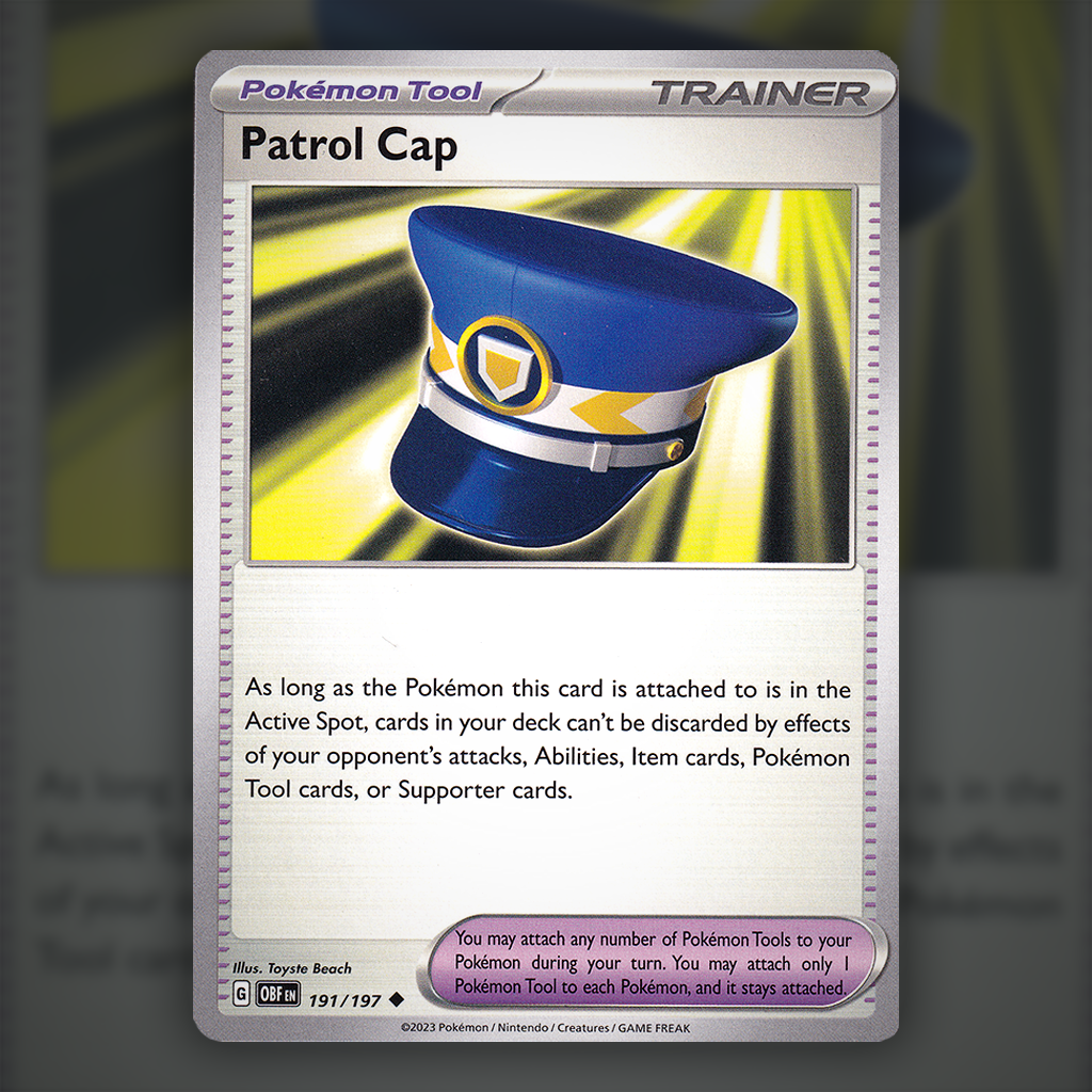 197 191 pokemon card 191/197 - Patrol Cap Pokemon Card
