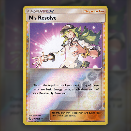 200/236 - N's Resolve (Reverse Holo)