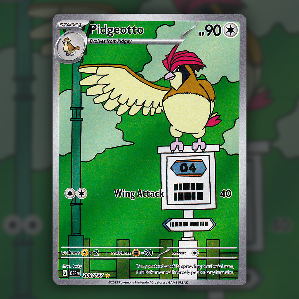 208/197 - Pidgeotto